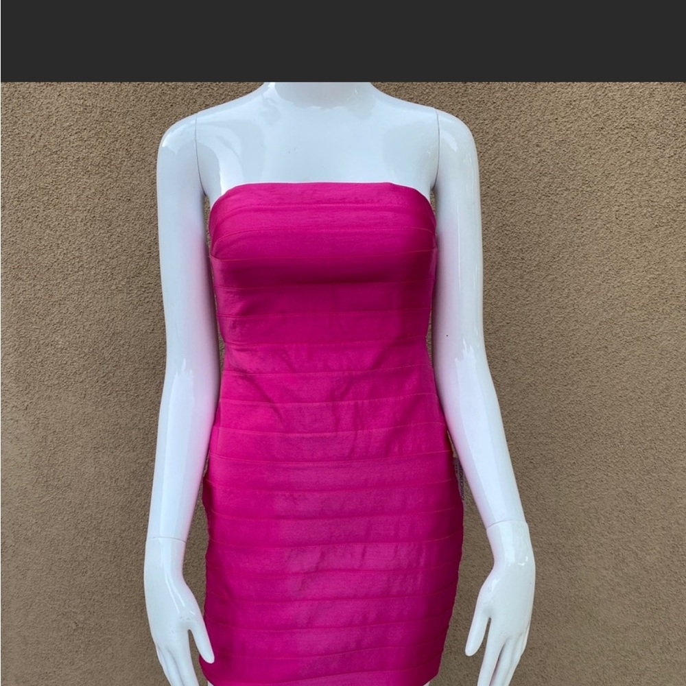 NWT foreign Exchange pink dress for women size M